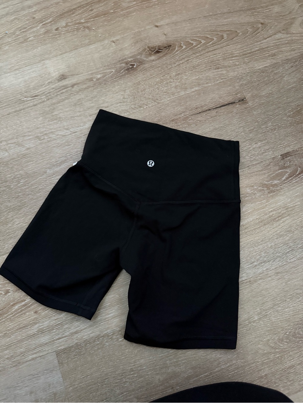 lululemon athletica Black High-Rise Bike Shorts